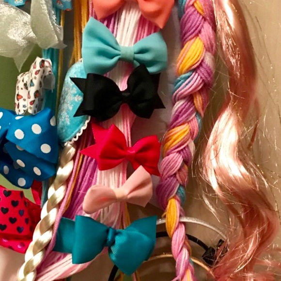 Unicorn Hair Accessory Wall Display Organizer - Picture 12 of 13